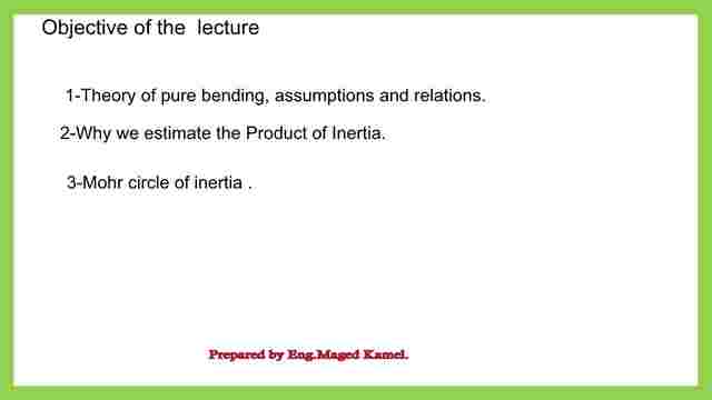 The objectives of the lecture.