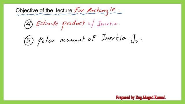 The objectives of lecture-part 2.