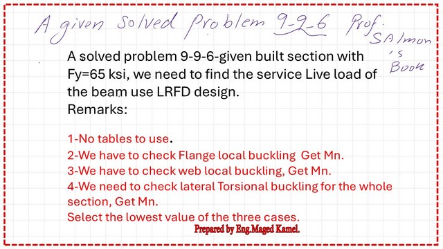 Page-1-post-25-steel-beams-1 Content of the lecture.