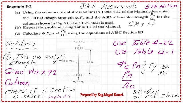 Pict-2-post-12-compression A Solved problem 5-2 for local buckling of columns.