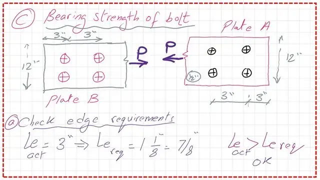 Slide11-post-7-bearing Check specification requirements for bolt distances.