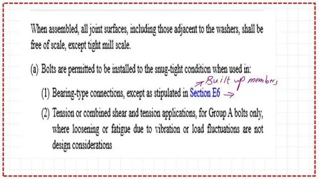 Slide8-post-1-bearing Cases for Use Snug-tight bolt uses.