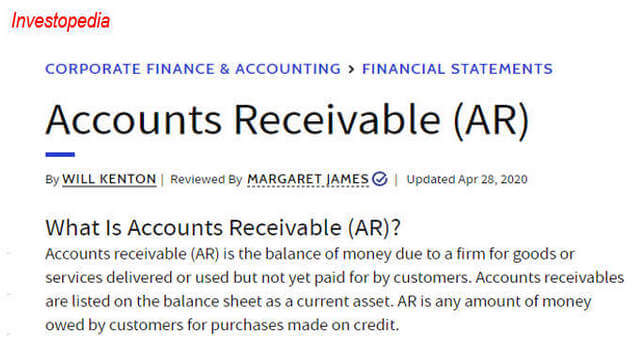 What is account recievable?