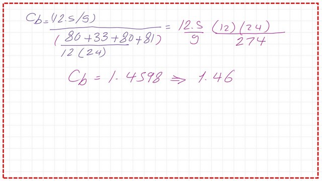 page-13A-post-27-steel-beam-post The coefficient of bending Cb for the beam for parts AB and Cd.
