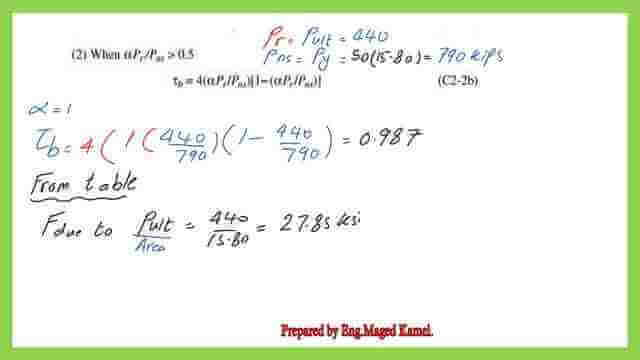 Estimation for the value of the stiffness reduction factor