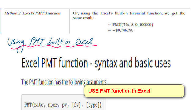 Solve For A value for uniform series deposits, use the excel function PMT.