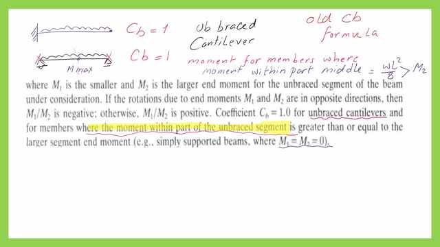coefficient of bending part-3-Cases for old Cb equals 1