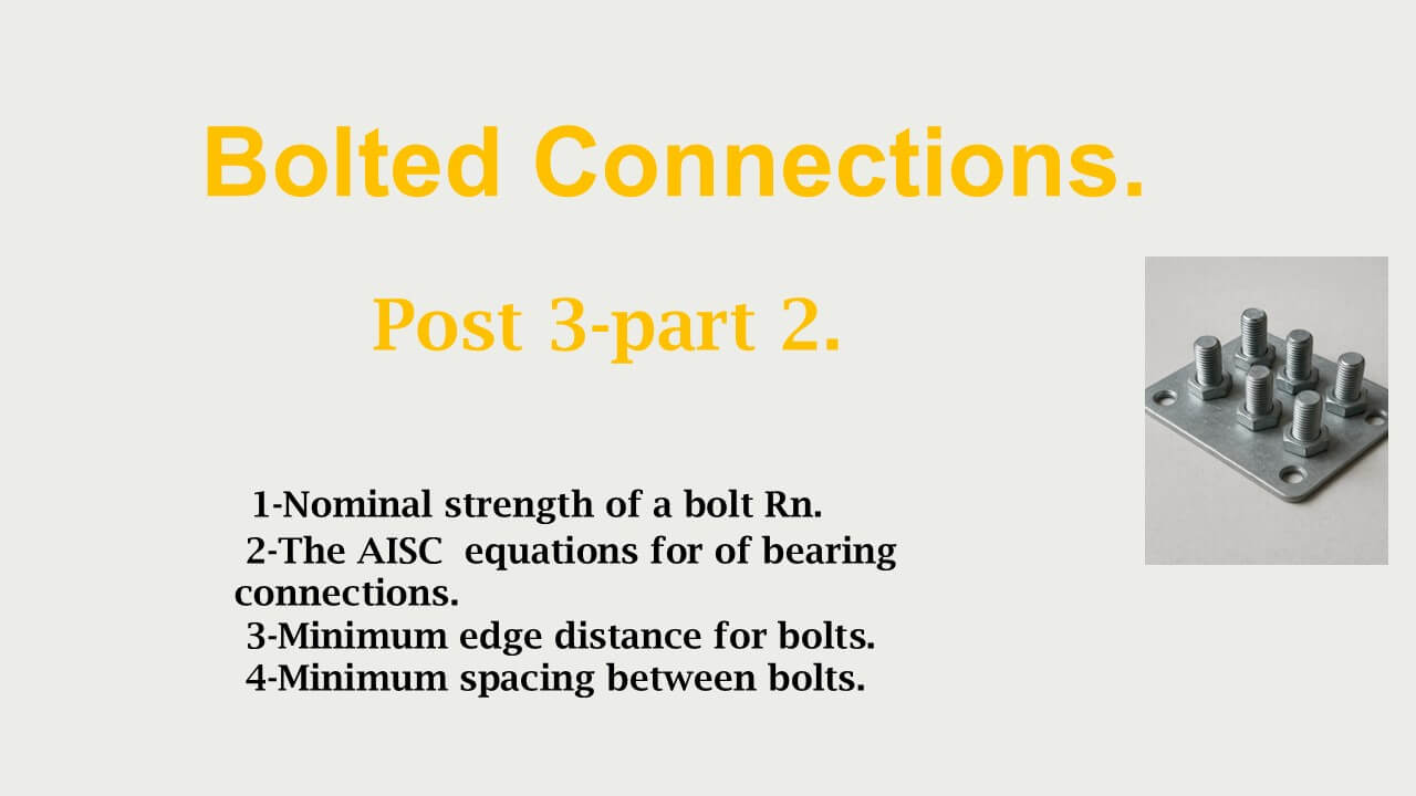 Brief illustration post 3-bearing types connections-part 2