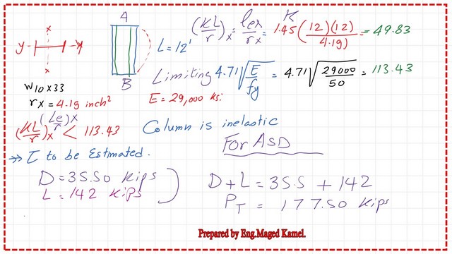 page-10-post-28-compression Check that column AB is an inelastic column-ASD design.