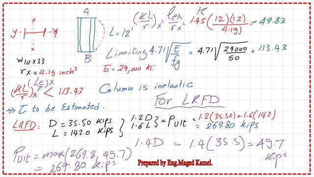 page-5-post-28-compression-1 French equation for the un-braced frame to get K