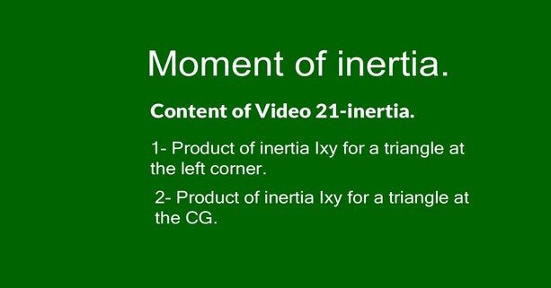 Brief data for video 21-inertia.