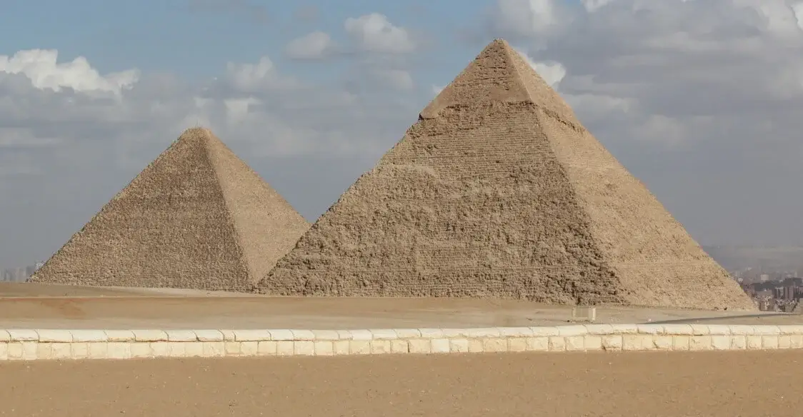Pyramids from Egypt.