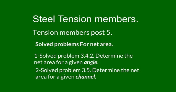 Solved problems for net area estimation.