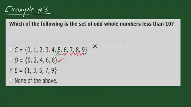 Solved problem-3 for odd whole Numbers.