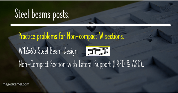 Brief content illustration for post 41-steel beams