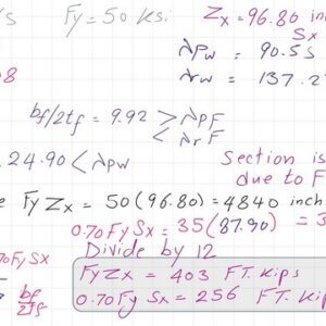 Find Mpx and 0.70*Fy*Sx for W12x65.
