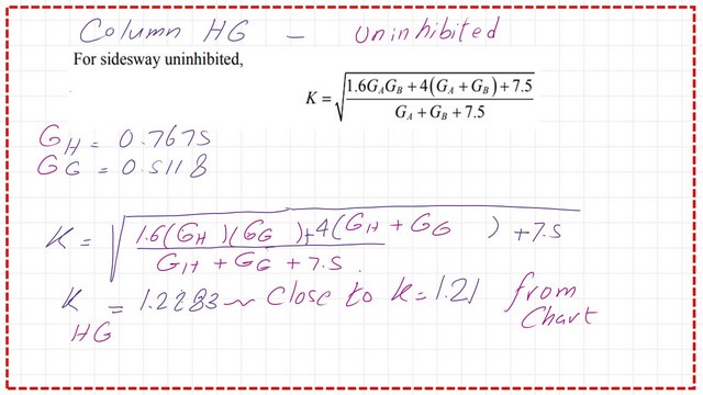 page 4-post 24-comp The details for estimate of K value for column HG.