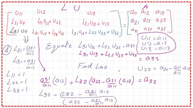 How to derive the value of L32?